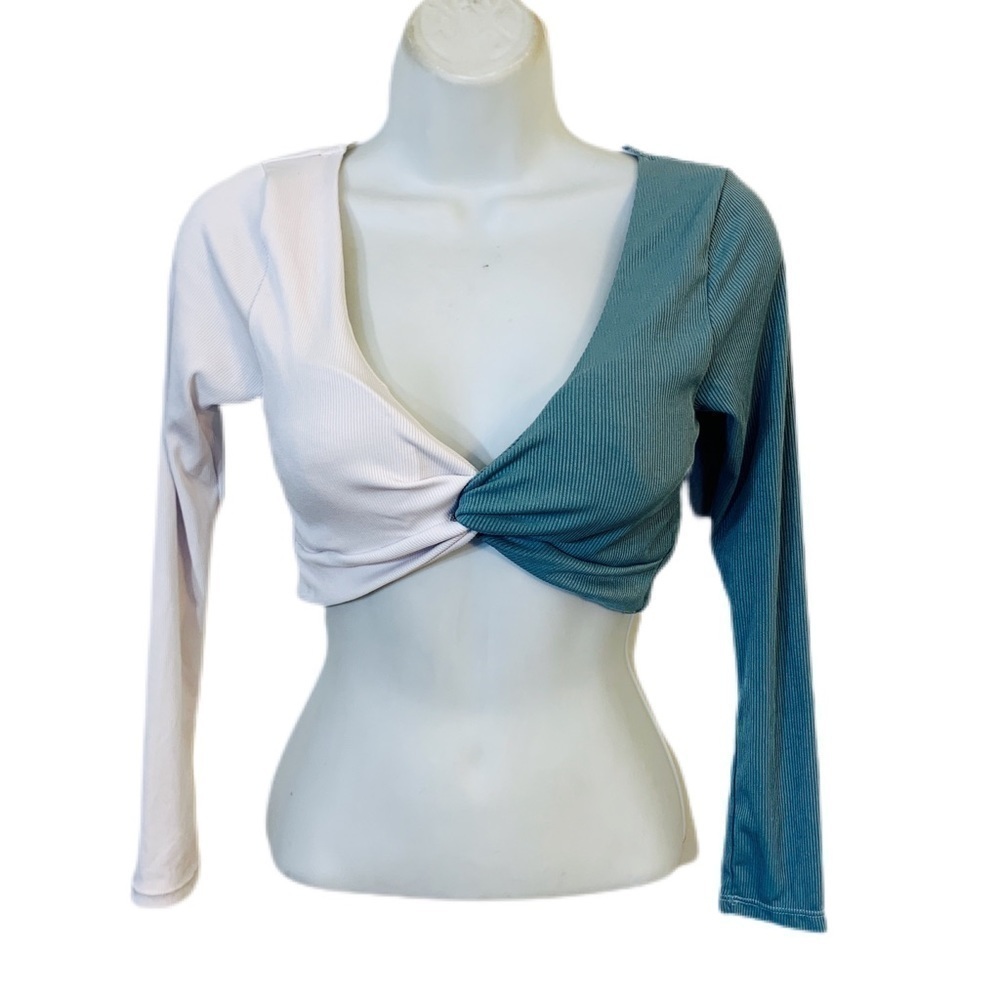 Shein Ribbed Crop Top